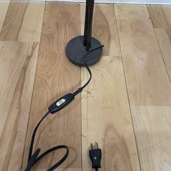 アイアン　アンティーク　フラワースタンドライトの画像