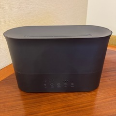 HB-T2272 焚き火風 ハイブリッド加湿器 炎 たき火 HB-T2272GY デザイン家電の画像