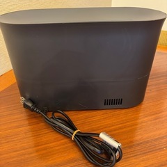 HB-T2272 焚き火風 ハイブリッド加湿器 炎 たき火 HB-T2272GY デザイン家電の画像