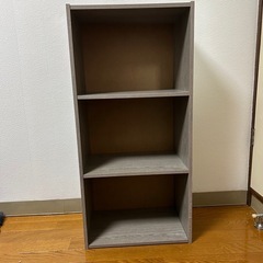 三段ボックス　カラーボックス