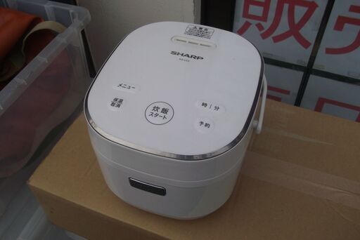 SHARP シャープ KS-LC5-W ジャー 炊飯器 3合用 2022年製