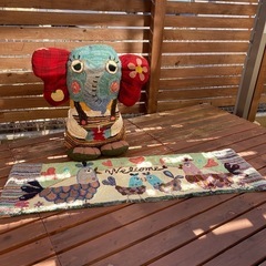 日本ではあまり知られていない手芸🧵ぶきっちょさんでも楽しく作れる「フックドラグ教室」の画像