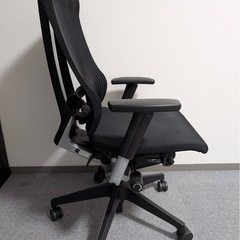 イトーキ　スピーナチェア　黒の画像