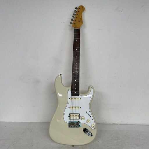 【FUJIGEN】FGN フジゲン ネオクラシック エレキギター ベース エレキ Neo Classic 楽器 音楽 富士弦 エレキベース ホワイト 現状品 Y1055
