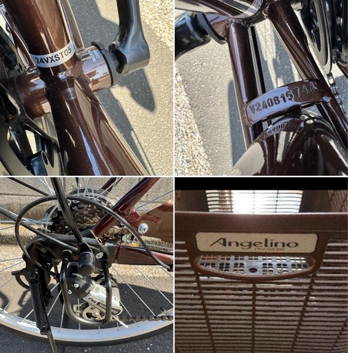 自転車　dixhuit（ディズウィット）ほぼ新品 アンジェリーノかご