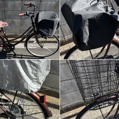 自転車　dixhuit（ディズウィット）ほぼ新品 アンジェリーノかごの画像