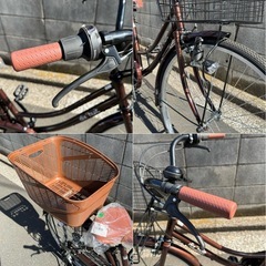 自転車　dixhuit（ディズウィット）ほぼ新品 アンジェリーノかごの画像