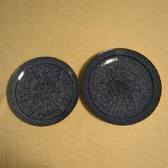 肥前　有田焼　哲三郎窯　大皿　梅　2枚の画像