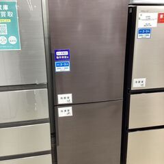 【6ヵ月保証】2ドア冷蔵庫　SHARP　SJ-PD31E-T