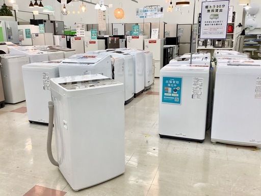【トレファクマーケット千葉おゆみ野店】ご来店頂ける方限定！AQUA 全自動洗濯機のご紹介です！！
