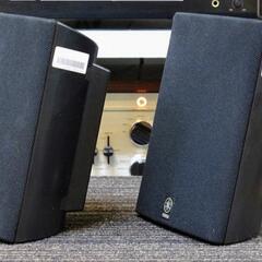 新同美品！ヤマハ★小型★スピーカー★2台セット(完動品)元箱無(取扱説明書付)の為お買い得！購入価格1万9600円が激安の!?の画像