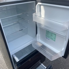 北九州市内配送無料　保証付き 値下げた 2021年製冷蔵庫 ダークブラウン HR-G2801-BR [282L /3ドア /右開きタイプ]の画像
