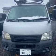 日産キャラバン・2004年式・20万km以上・ガソリン・4WD・...