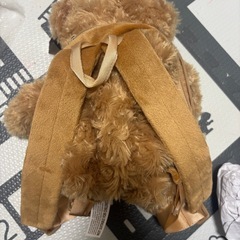 ダイソー　クマ　テディベア　リュックの画像