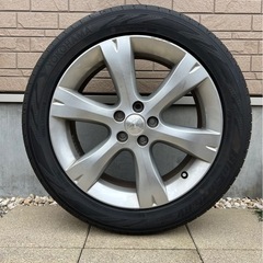 溝90%スバル純正17インチホイールセット、ノーマルタイヤ