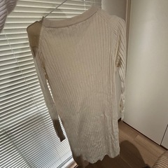 レディース ニットワンピース GU Sサイズの画像