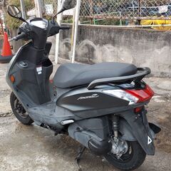 ⭐ヤマハアクシスZ125　SED7J　グレー　インジェクション　ブルーコアエンジン　2種原付バイクの画像