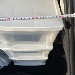 3段ボックス　引き出し収納　収納ケースの画像