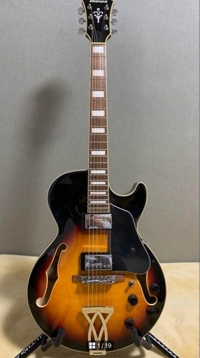 Ibanez ARTCORE AG75 BS ブラウンサンバースト フルアコ