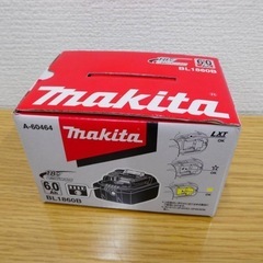 未使用　マキタ 純正 バッテリー BL1860B 6.0Ah 18V