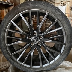 レクサス 20系　RXFスポーツ  純正ホイール20インチ 8J+30 5H114.3 4本トヨタセンターキャップ付き　アル／ヴェル／プリウス/ハリアー流用の画像