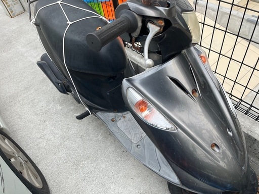 実働 レッツ CA4AA 黒 インジェクション 20795Km ペイント