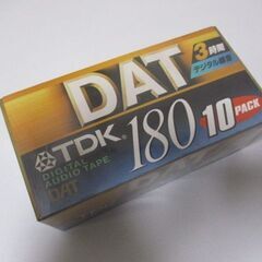 G∝20 DATテープ TDK DAT DA-R180×10S ...