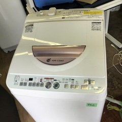 NO 956?福岡市内配送設置無料✨?シャープ SHARP たて型洗濯乾燥