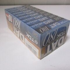 G∝20 DATテープ TDK DAT DA-R180×10S 180分 3時間 未開封品 検：オーディオ機器 記録媒体 未使用品の画像