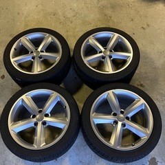 タイヤ(YOKOHAMA) 、 Audi純正ホイールセット