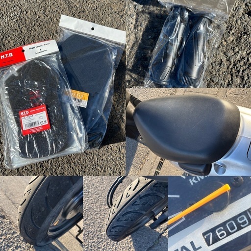 ⭐️レッツ2快速2ストモデル⭐️エアフィルター・グリップ・プラグなど