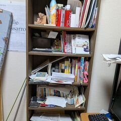 木製の本棚あげます
