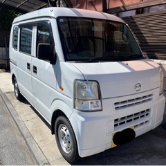 マツダ スクラムバン 車検たっぷり 車中泊仕様 オイル類交換済み