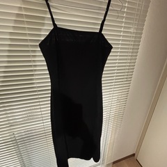 キャミワンピース 黒 Mサイズ