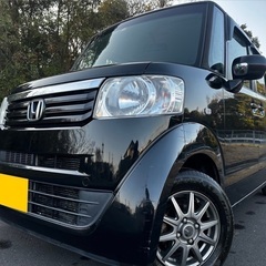 低走行7万キロ台☆月々1.1万円〜分割払い可❗️ 車検2年付き！【名義変更代込み】大人気☆ホンダ N-BOX☆ステアリングスイッチ付き☆Bluetooth対応ナビ付き☆走行中DVD見れます☆ETC付き☆便利なバックカメラ付き☆電動スライドドア☆ドラレコ付き☆スマートキー☆フルオートエアコン☆そのまま乗って帰れます❗️の画像