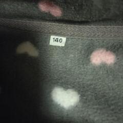 キッズ女の子フリース140の画像
