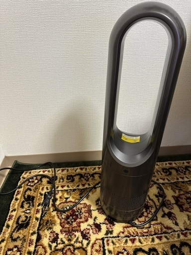 冷暖房可　羽なし　ファンヒーター