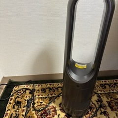 冷暖房可　羽なし　ファンヒーター