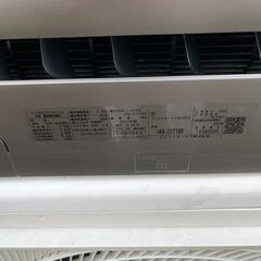 2021年製 IRIS OHYAMA  ルームエアコン IRA-2221BRの画像