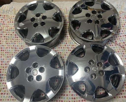 希少　30前期セルシオeRバージョン　オプションメッキ純正ホイール