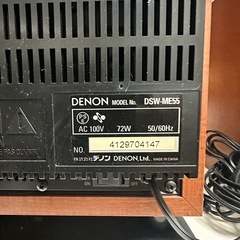 プライスダウン！！▽DENON サブウーハー DSW-ME55！スピーカーセット！！の画像