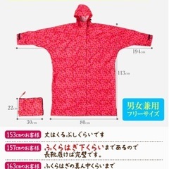 美品　大人用カッパの画像