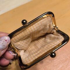 がま口財布　ハンドメイドの画像