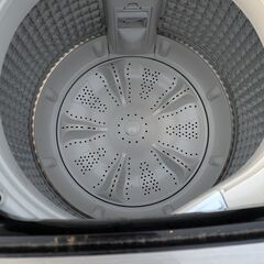 ハイアール Haier 全自動電気洗濯機 JW-XP2C55F 5.5kg 2020年製 ステンレス ブラックの画像