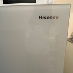 美品！鏡面冷蔵庫　HR-G13B-W ドア　女性ワンオーナーの画像