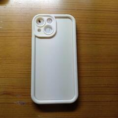 新品 iPhone 13 mini 用ソフト保護ケース クリーム色