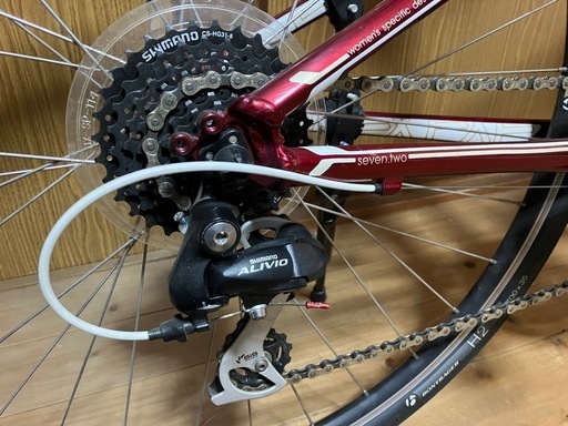 【売却済】自転車　2013TREK 7.2FX WSD カラー：Rage Red