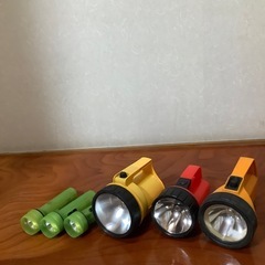 レトロ　懐中電灯の画像