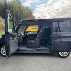 快適なターボ❗️月々9千円〜分割可❗️車検2年付き！【名義変更代込み】広い車内！大人気‼️ダイハツ タントカスタム☆Bluetoothナビ付き☆走行中DVD見れます☆ETC付き☆純正アルミ☆事故修復歴無し☆電動スライドドア☆ドライブレコーダー☆そのまま乗って帰れます！の画像