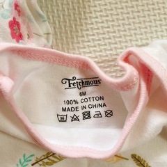 ベビー服　ロンパース　女の子の画像